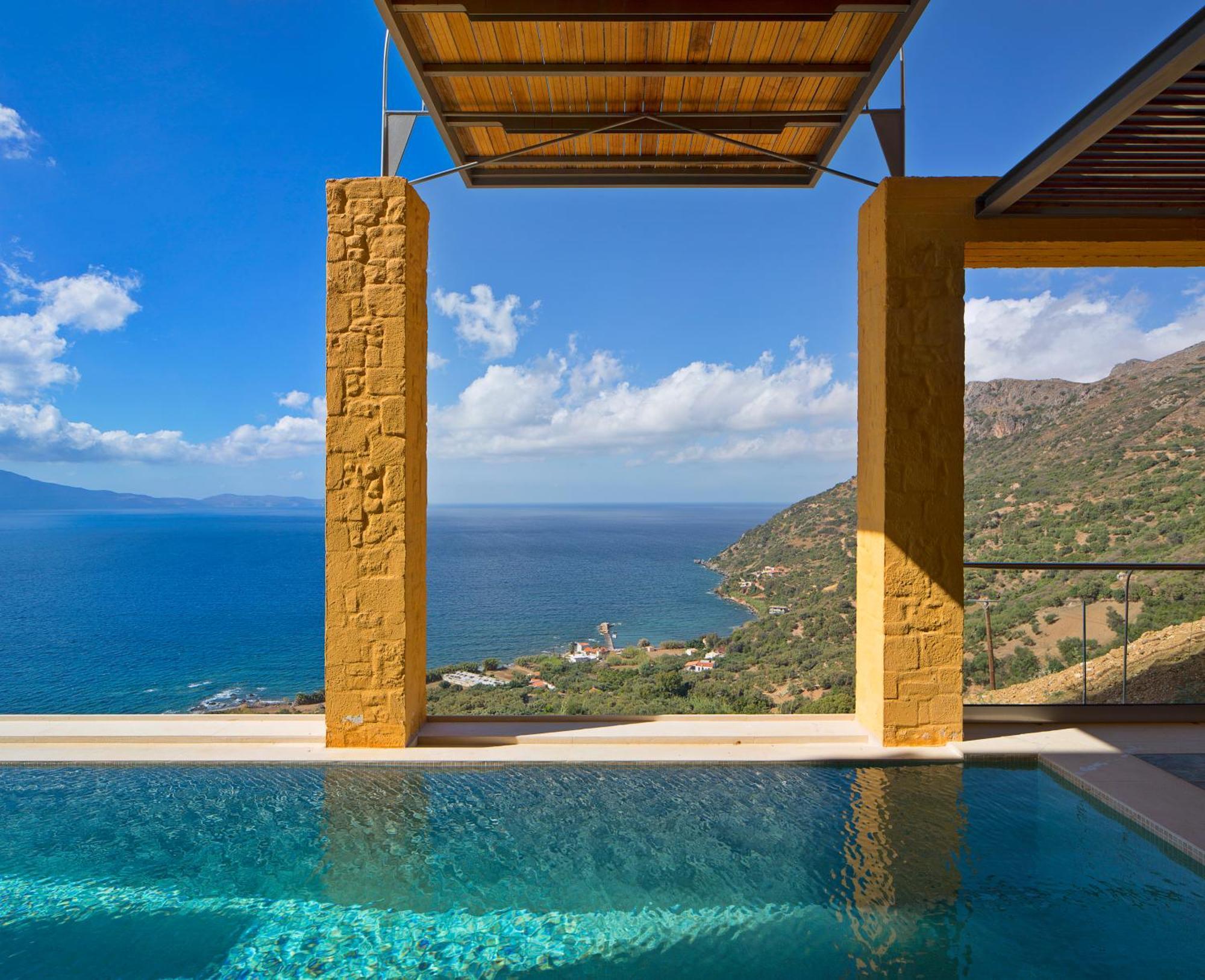 Beachfront Ravdoucha Epavlis Eleni Villa - Pool, Hot Tub, Gym, Sauna, Private Parking, Wifi Chania  Zewnętrze zdjęcie