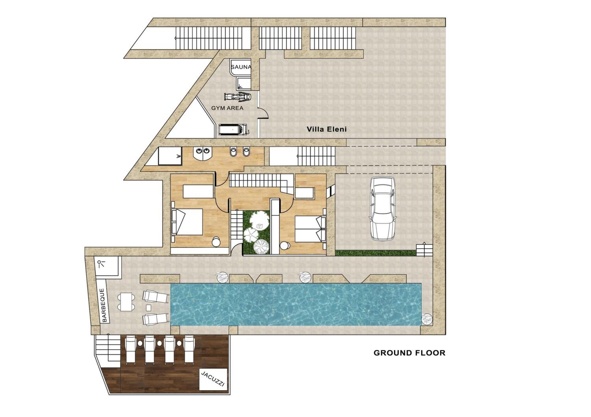 Beachfront Ravdoucha Epavlis Eleni Villa - Pool, Hot Tub, Gym, Sauna, Private Parking, Wifi Chania  Zewnętrze zdjęcie