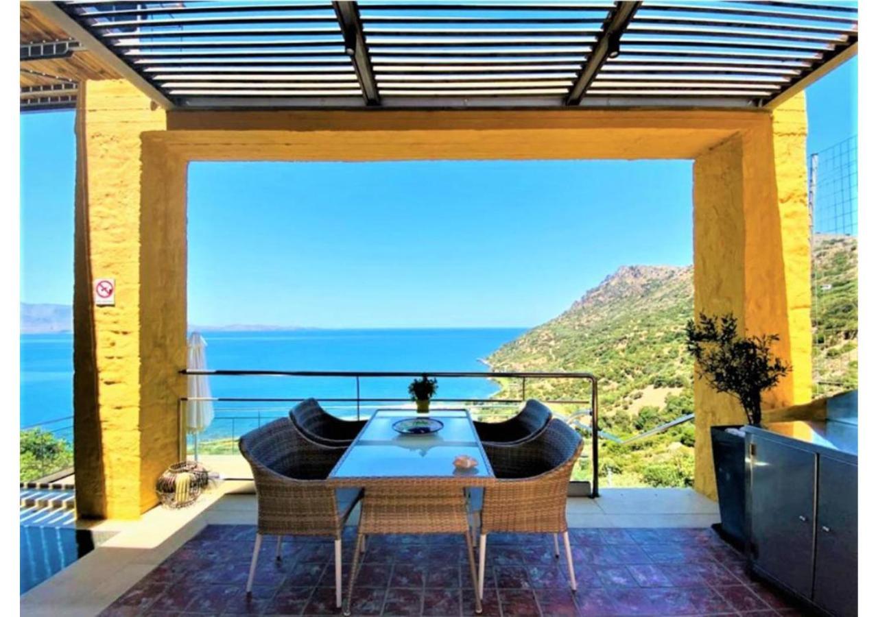 Beachfront Ravdoucha Epavlis Eleni Villa - Pool, Hot Tub, Gym, Sauna, Private Parking, Wifi Chania  Zewnętrze zdjęcie