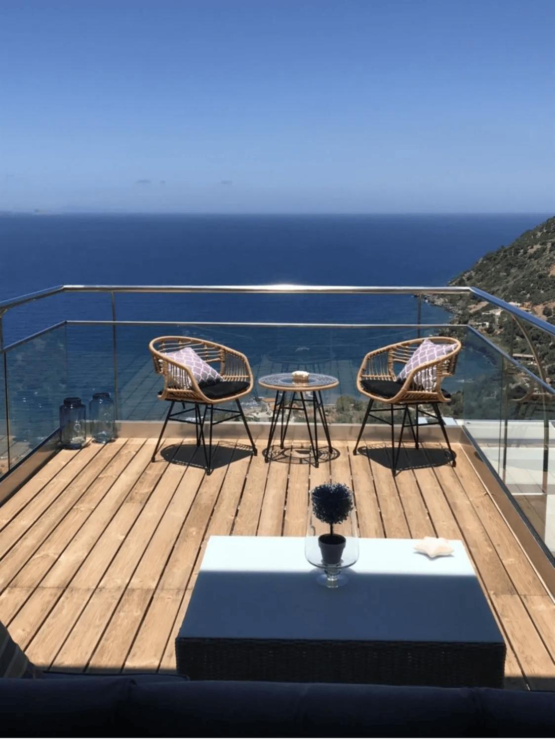 Beachfront Ravdoucha Epavlis Eleni Villa - Pool, Hot Tub, Gym, Sauna, Private Parking, Wifi Chania  Zewnętrze zdjęcie
